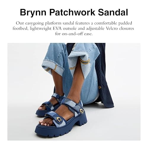 COACH womens Brynn Platform Sandal thumbnail 2