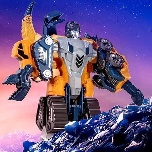 MIEBELY Toddler Robot Construction Vehicles Set – 5Pcs Transforming Robots for Kids - Magnetic Toys with Sturdy Connectors – Easy DIY Assembly Function – 5-in-1 Educational STEM Toys thumbnail 2
