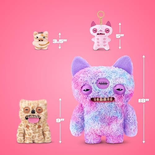 Fuggler Nipple Fuggs 9 Inch (Sir Belch) by ZURU | Funny Ugly Monster with signature teeth, soft & huggable collectible plush, for fans & collectors, gift for tweens & teens thumbnail 3