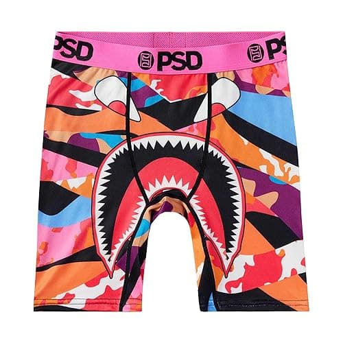 PSD Youth Boy's Warface Print Boxer Briefs - Breathable and Supportive Kids Underwear with Moisture-Wicking Fabric - Medium - Warface Split Pop