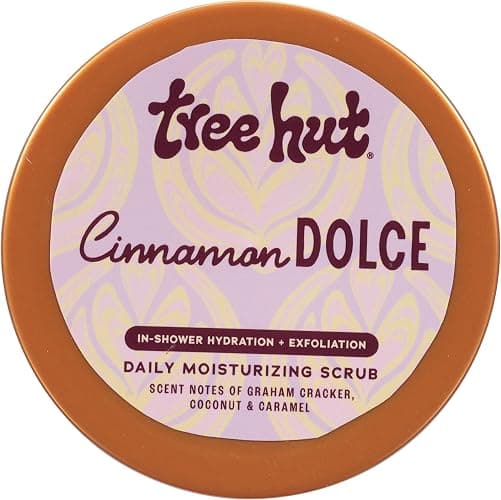 Tree Hut Cinnamon Dolce Daily Moisturizing Scrub, Whipped Foamy Exfoliating Body Scrub, Hydrating & Moisturizing Formula for Soft, Radiant Skin, 15 oz thumbnail 2