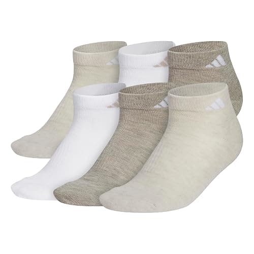 adidas womens Women's Athletic Cushioned 6-pack Low Cut - Image 1