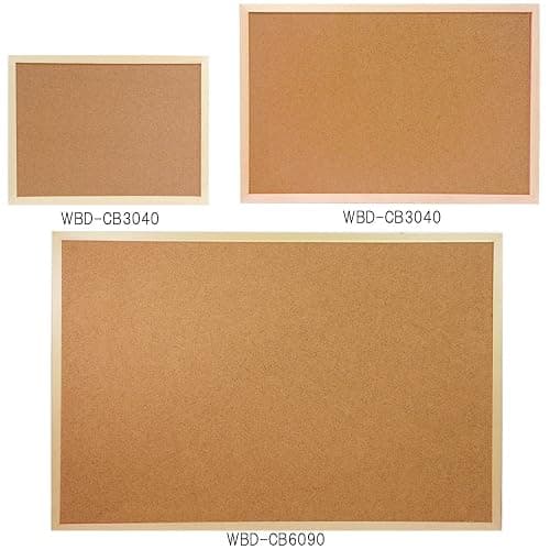 WRC Cork Board Double Sided Cork WBD-CB6090 thumbnail 6