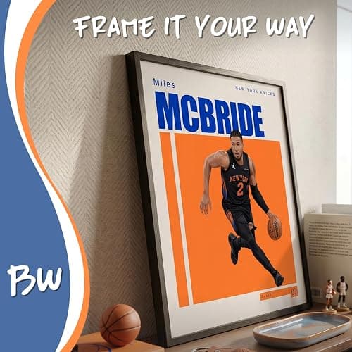 BigWig Prints NY Knicks Wall Decor Player Posters - New York Knicks Wall Art, 9 Unframed Basketball Prints for Bedroom Office Unframed (8x10) thumbnail 6