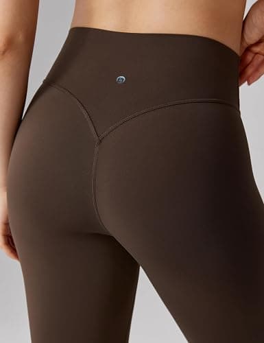 UNISSU Hugcurve No Front Seam High Waisted Flare Leggings for Women Bootcut Yoga Pants Buttery Soft - 29.5''/31.5''/33.5'' thumbnail 2