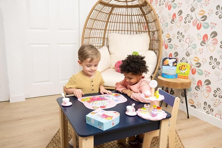Crocodile Creek 12-Piece Mini Jigsaw Puzzle - Fun Floor Puzzles for Kids Ages 2-4 and Up - Heavy-Duty Shaped Box for Storage - Sweet Unicorn - 12" x 9" Finished thumbnail 7