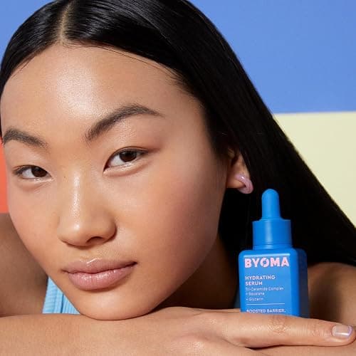 BYOMA Hydrating Serum (30ml) Moisturising Face Serum with Squalane and Ceramides for Glowing, Dewy Skin - Deep Hydration and Barrier Support thumbnail 4