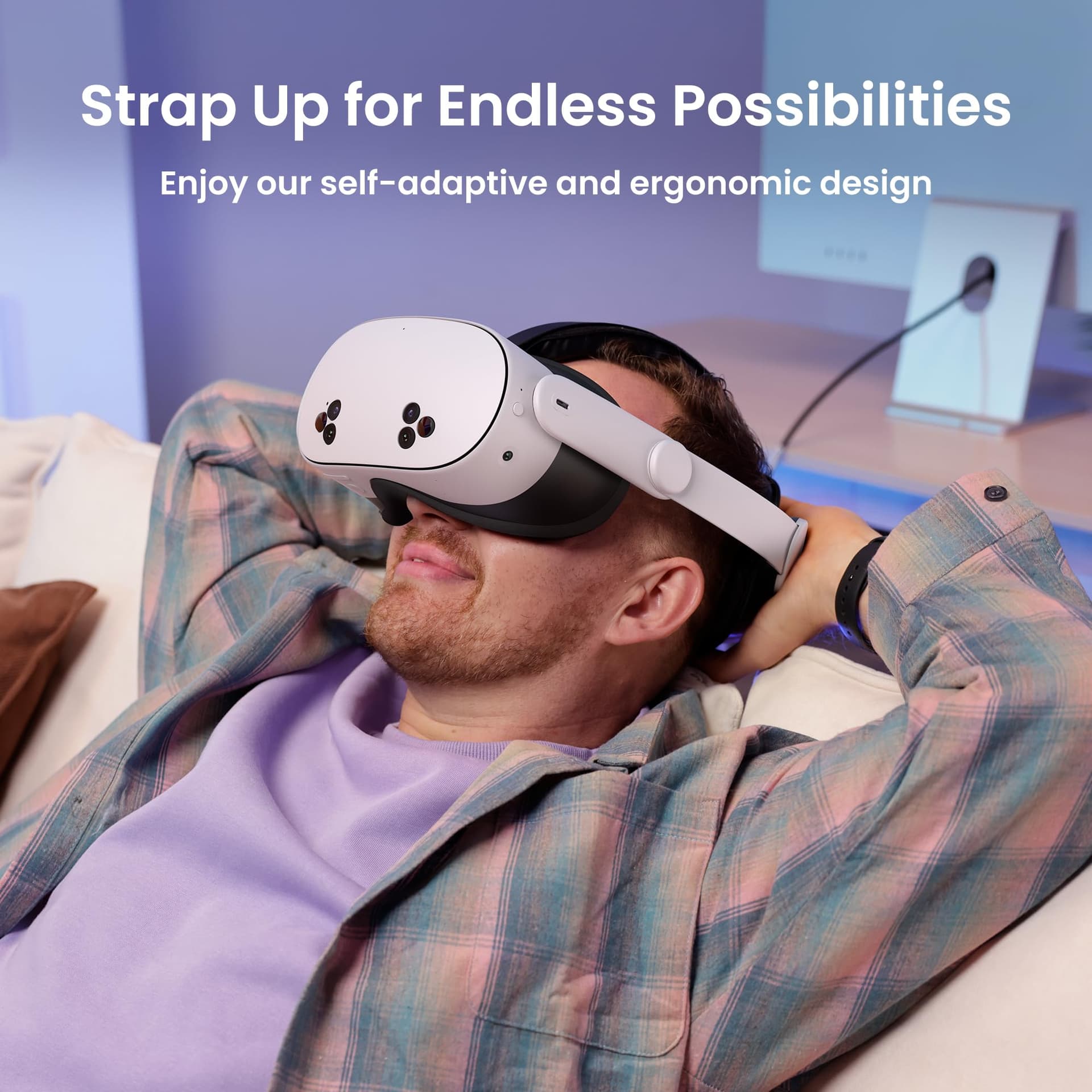 KIWI design K4 Comfort Head Strap Accessories for Meta Quest 3/Quest 3S thumbnail 2