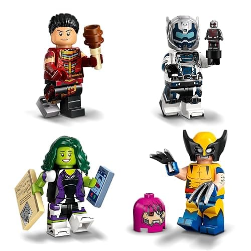 Lego 71039 Marvel Series 2 Mini Figures, 1 of 12 Iconic Disney+ Characters to Collect in Each Bag, Includes Wolverine, Hawkeye, She-Hulk, Echo and More (1 Piece, Style Sent Randomly) thumbnail 4