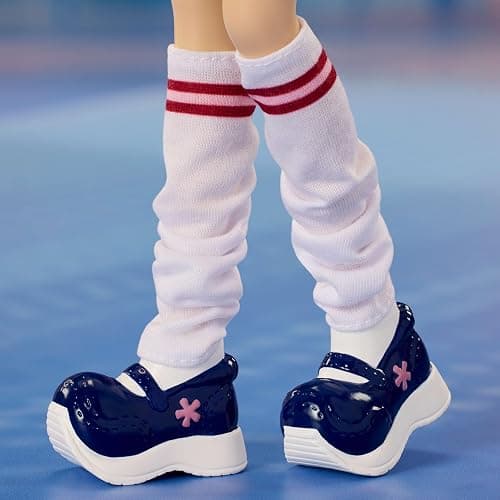 Barbie Signature My Scene Nolee Doll and Accessories, Y2K-Inspired Outfit with Sporty Matching Set, Cropped Jacket, Leg Warmers and Doll Stand thumbnail 5