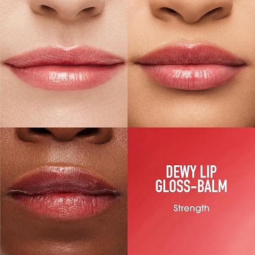 bareMinerals Dewy Lip Gloss-Balm, Hydrating Lip Gloss + Tinted Lip Balm Hybrid, Shine Finish + 24HR Hydration, For Soft + Smooth Lips, Non-Sticky, Vegan thumbnail 3