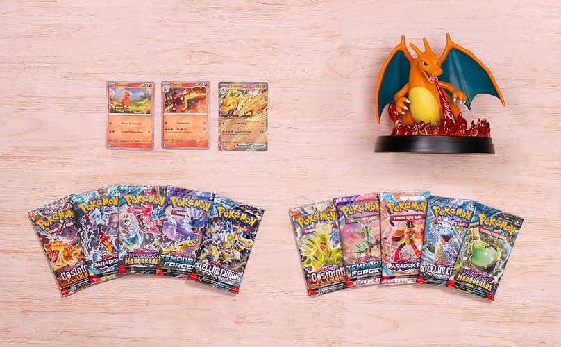 Pokémon TCG: Charizard ex Super-Premium Collection (3 Foil Promo Cards, 1 Card-Display Figure & 10 Booster Packs) thumbnail 5