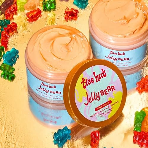 Tree Hut Jelly Bear Whipped Shea Body Butter, Hydrating & Nourishing Body Lotion with Natural Oils, Moisturizer for Soft & Smooth Skin, 8.4 Oz thumbnail 3