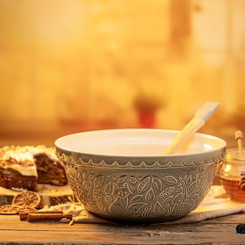 Mason Cash | In the Forest S12 Fox Embossed Mixing Bowl - 4.25 Quart thumbnail 3