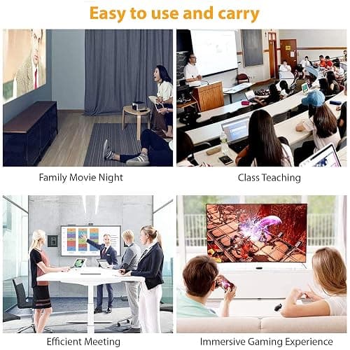 PRO USB-C HDMI Compatible with DJI Osmo Action at 4k with Power Port, 6ft Cable at Full 2160p@60Hz, 6Ft/2M Cable [RED/Thunderbolt 3 Compatible] thumbnail 5