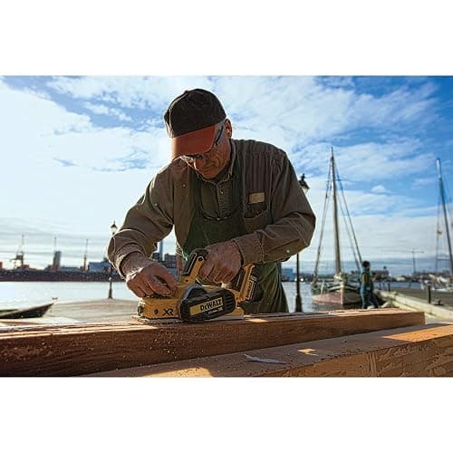 DEWALT 20V MAX Planer, 30,000 Cuts Per Minute, 2 mm Cut Depth, Brushless Motor, Bare Tool Only (DCP580B) thumbnail 4
