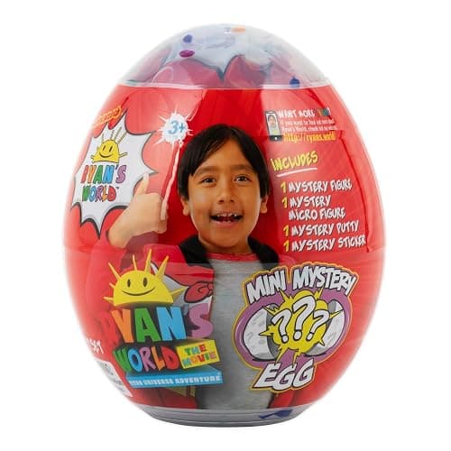 Ryan’s World Mini Mystery Egg, Includes 4 Surprise Mystery Toys Inside, Official Ryan’s World Toys for Boys & Girls 3+, Mystery Toys thumbnail 2