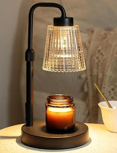 GODONLIF Candle Warmer Lamp with Timer Dimmable, Birthday Gifts for Women Mom, House Warming Gifts New Home Decor, Wax Melt Warmer for Jar Candles with 2 Bulbs - Image 1