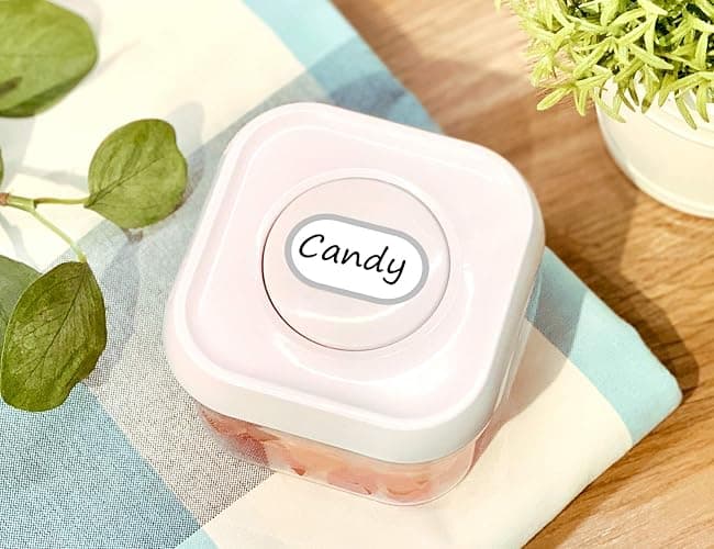 Waterproof Vinyl Kitchen Labels for OXO POP Containers, Removable Writable Food Storage Stickers, Tear-Resistant Pantry Organization Decals for Plastic, Glass Jars, 2 Assorted Sizes, 64 Pack thumbnail 8