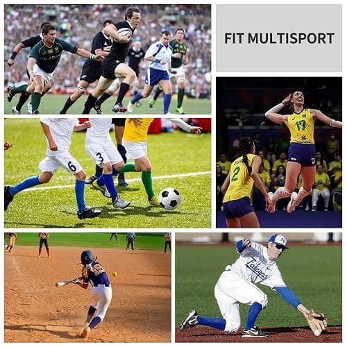 GRAPMKTG 3 Pack Softball Soccer Socks Baseball Football Socks for Youth Men and Women thumbnail 6