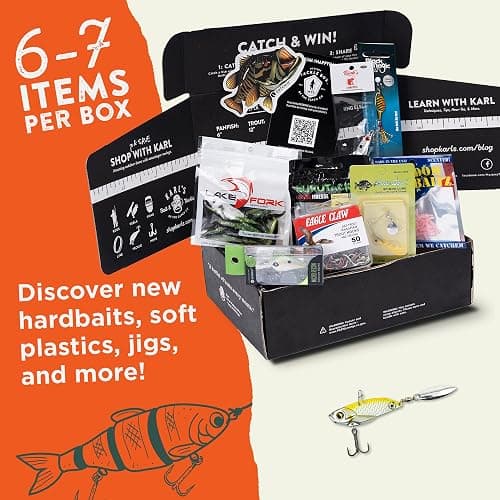 Catch Co Mystery Tackle Box Panfish & Trout Fishing Kit | Trout Fishing | Crappie | Bluegill | Perch | Sunfish | Panfish Fishing thumbnail 3
