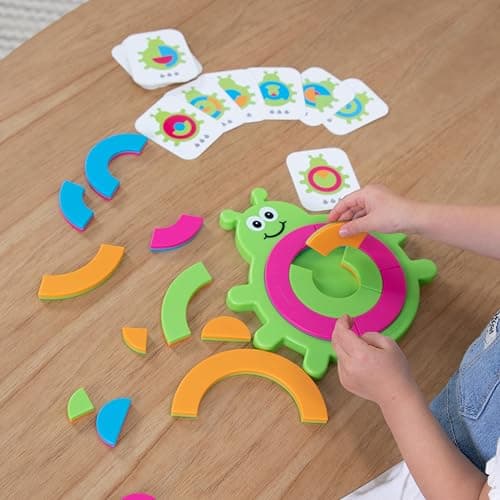 Fat Brain Toys - Bugzzle Kids Puzzles Ages 3+ - Match-The-Picture Fraction-Learning Brainteaser, Toys for Kids thumbnail 5