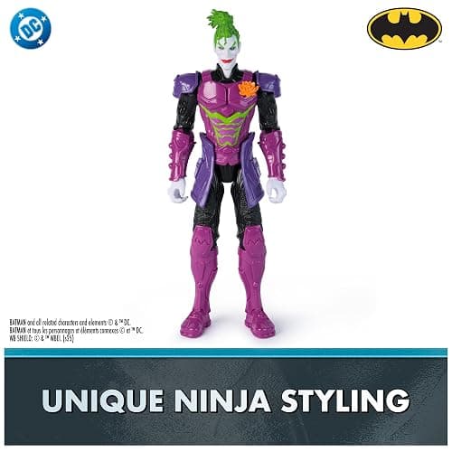 DC Comics Batman Ninja Strike The Joker Action Figure, 12-Inch | 11 Points of Articulation for Dynamic Posing, Striking Ninja-Themed Styling, Superhero Toys for Kids & Collectors Ages 3+ thumbnail 3