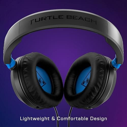 Turtle Beach Recon 50 PlayStation Gaming Headset - PS5, PS4, Xbox Series X, Xbox Series S, Xbox One, Mobile & PC with 3.5mm - Removable Mic, 40mm Speakers thumbnail 2