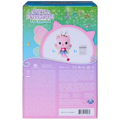 Gabby’s Dollhouse Fairylandia Official Rainbow Light-Up Kitty Fairy Plush, Cat Stuffed Animal, Sensory Toys for Ages 3 & Up thumbnail 9