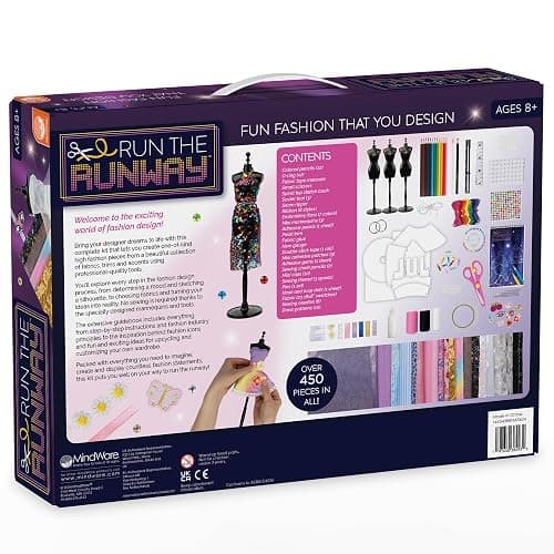 MindWare Run The Runway Fashion Design Kit for 8 Year Olds and Up thumbnail 9