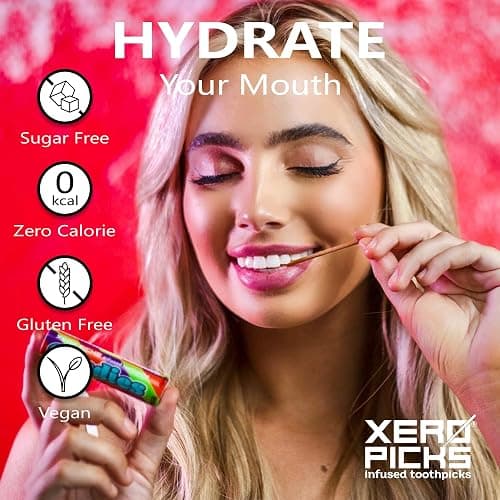 Xero Picks Candies - Infused Flavored Toothpicks (Candies Variety, 5 Pack - 100 Picks) Bubblegum, Pina Colada, Orange Creamsicle, Cotton Candy, Snow Cone and Candy Cane thumbnail 6