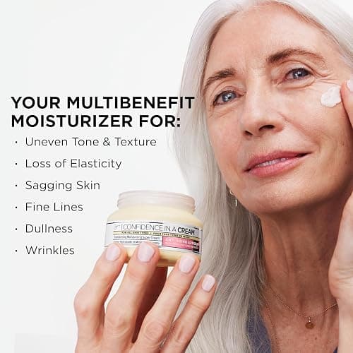 IT Cosmetics Confidence in a Cream - Hydrating & Anti Aging Face Moisturizer, Visibly Reduces Fine Lines & Wrinkles, Up To 48H Hydration, Repairs Skin Barrier, Squalane & Ceramides, For All Skin Types thumbnail 4