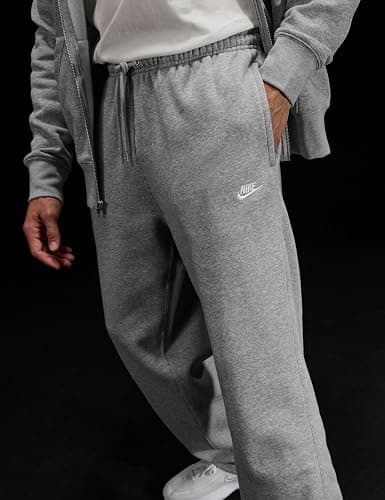 Nike Men's Club Open Hem Brushed Fleece Pants thumbnail 2