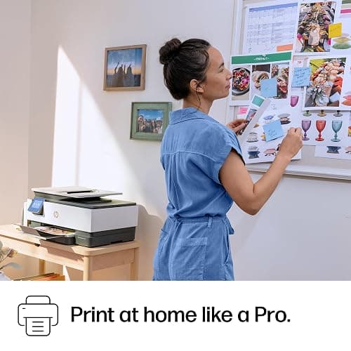 HP OfficeJet Pro 8125e Wireless All-in-One Color Inkjet Printer, Print, scan, Copy, ADF, Duplex Printing Best-for-Home Office, 3 Month Instant Ink Trial Included, AI-Enabled (405T6A) thumbnail 11