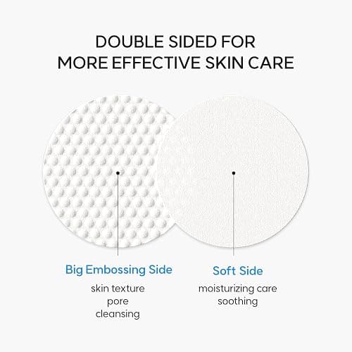 EQQUALBERRY Swimming Pool Toner Pads - Dual-Textured Facial Toner Pads for Pore Care and Gentle Exfoliation | Boosted Hydration with Hyaluronic Acid | Korean Toner Pads for Face (70 Pads) thumbnail 4