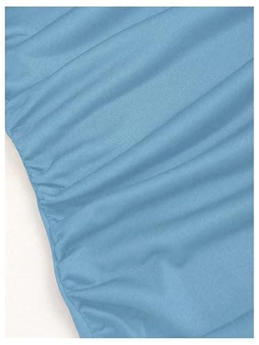 Floerns Women's Cowl Neck Fishtail Halter Dress Backless Bodycon Maxi Prom Dresses thumbnail 2
