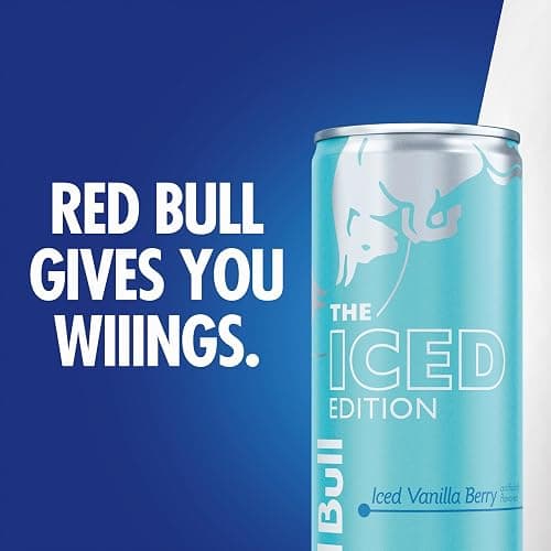 Red Bull Iced Vanilla Berry Energy Drink, 8.4 Fl Oz, Pack of 24 Cans (6 packs of 4) thumbnail 8