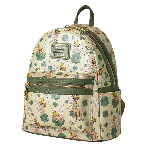 Loungefly Disney Tinker Bell 4-Leaf Clover Mini Backpack thumbnail 3
