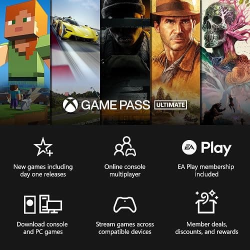 Xbox Game Pass Ultimate – 1 Month Membership – Xbox Series X|S, Xbox One, Windows, Cloud Gaming Devices [Digital Code] thumbnail 2