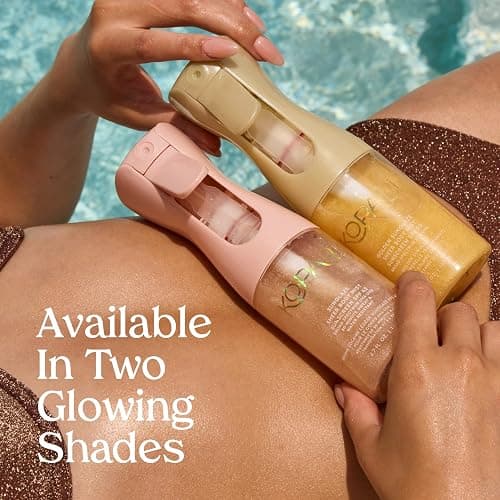 Kopari Rose Gold Sunglaze Sheer Body Mist Sunscreen SPF 42, Infused with Shimmering Body Oil, Hydrating Mist, Hydrates, Brightens, Makeup Friendly, Gives Skin a Glowy Finish, Lightweight, thumbnail 6
