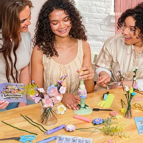 Play-Doh Blooms Meadow Flower Bouquet Making Kit | Floral Crafts for Adults & Teens, DIY Relaxing Home Décor Set thumbnail 7