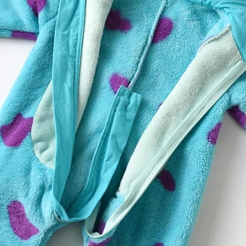 Eadrioss Cute Animal Costume for Toddler Baby Girl Boy Halloween Costume Fuzzy Warm Fall Winter Clothes Halloween Gifts thumbnail 4