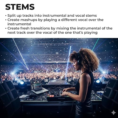 Hercules DJControl Inpulse 200 MK2 2-Channel DJ Controller Bundle with Case, TRS-to-RCA Breakout Cable, and Austin Bazaar Polishing Cloth thumbnail 3