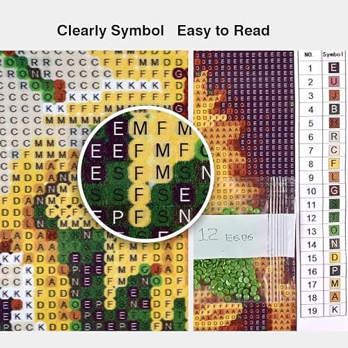 KTHOFCY 5D DIY Diamond Painting Kits for Adults, Wooden House and Sunflowers Full Drill Embroidery Cross Stitch Crystal Rhinestone Paintings Pictures Arts Wall Decor Painting Dots Kits 11.8X11.8 inch thumbnail 6