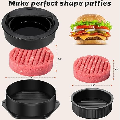 Grilliance 27pcs Griddle Accessories Kit for Blackstone, Professional Hibachi Flat Top Grill Tools, Enlarged Spatula Gift Set with Basting Cover，Burger Press Patty Maker for Outdoor BBQ Teppanyaki thumbnail 2