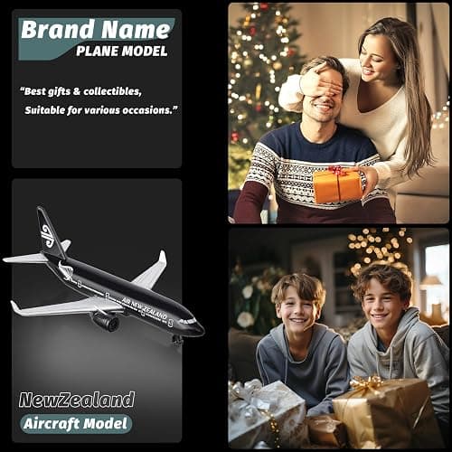 Sky Trek Model Airplanes New Zealand Airplane Airlines Plane Aircraft Model for Display Collection and Gifts. thumbnail 5