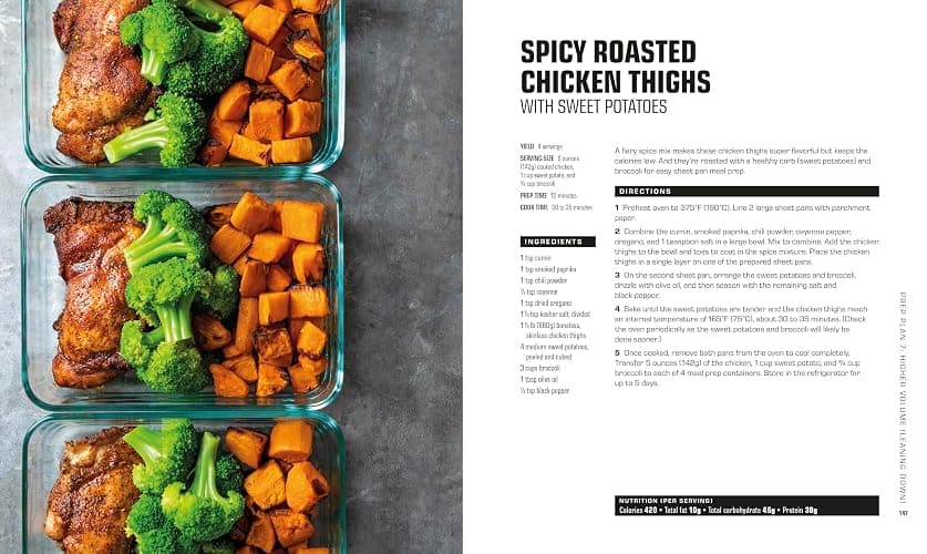 The Bodybuilder's Meal Prep Cookbook: 64 Make-Ahead Recipes and 8 Macro-Friendly Meal Plans (The Bodybuilder's Kitchen) thumbnail 6