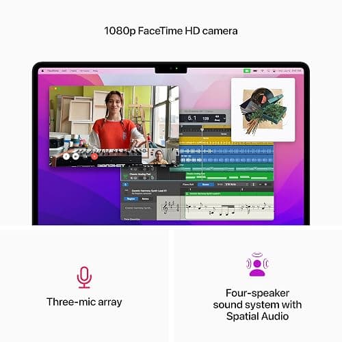 Apple 2022 MacBook Air with Apple M2 Chip with 8-Core CPU (13-inch, 16GB RAM, 1TB Storage) (QWERTY English) Midnight (Renewed) thumbnail 5