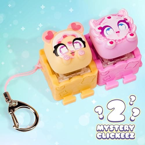 Clickeez Twin Pack - Series 3 (Bubble Pops) | Includes 2 Clickable Keyboard Collectibles! | 70 Characters To Find, Cute Themes & Rare Surprises | Girls Gifts and Collectables Ages 6+ thumbnail 2