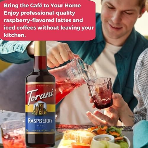 Jimoco® Syrup Pump Dispenser + Torani® Raspberry Syrup, 25.4 oz - Coffee Syrup Pump & Flavoring Bundle thumbnail 6